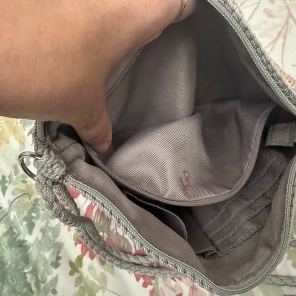 The Sak Striped Crochet Convertible Shoulder Bag - Picture 8 of 9